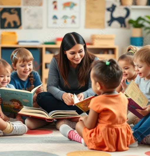 Kindern das Lesen beibringen